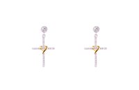 Earrings Agios Woman in Silver Zirconia AGI295/O - AGI295/O